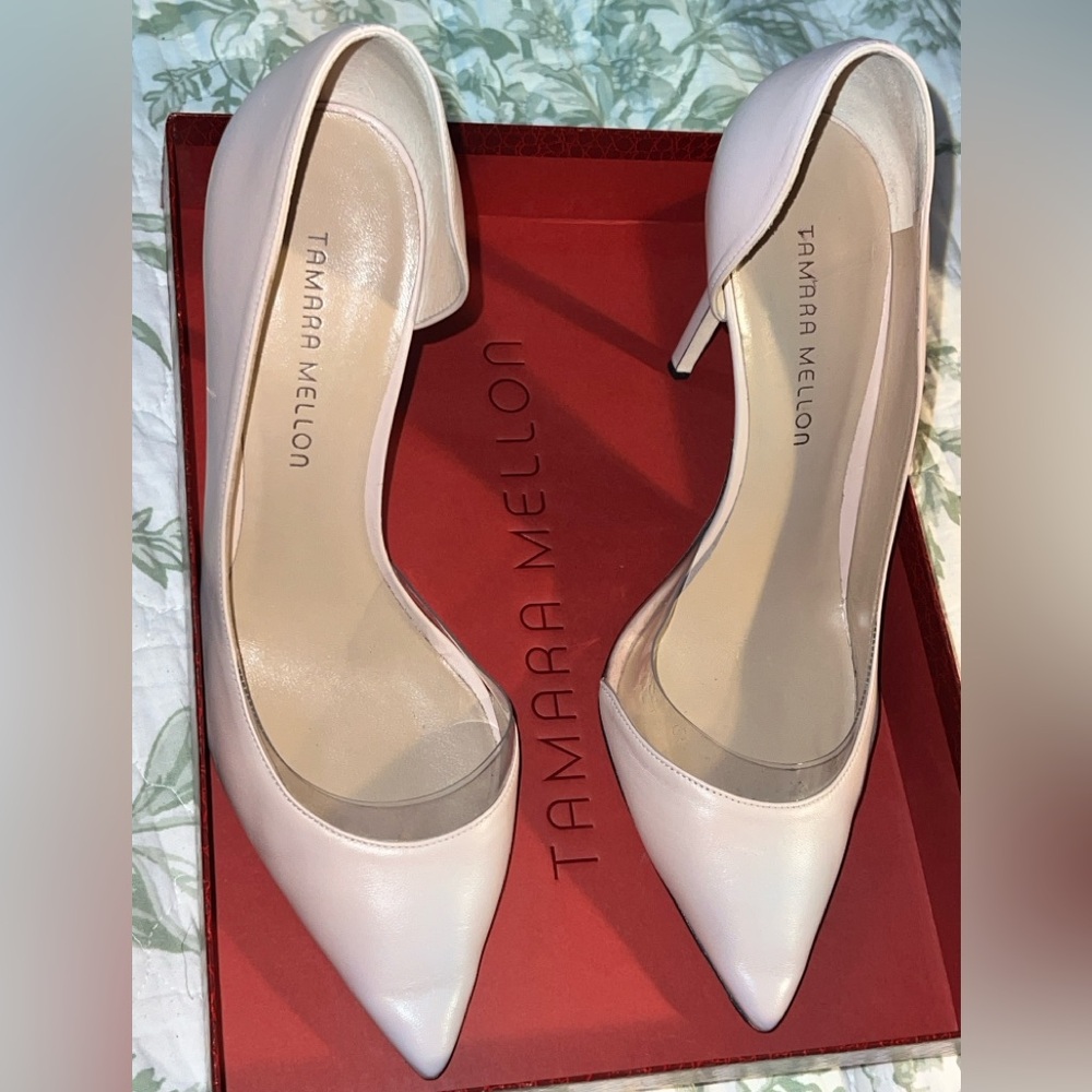 Tamara Mellon Siren Blush pumps